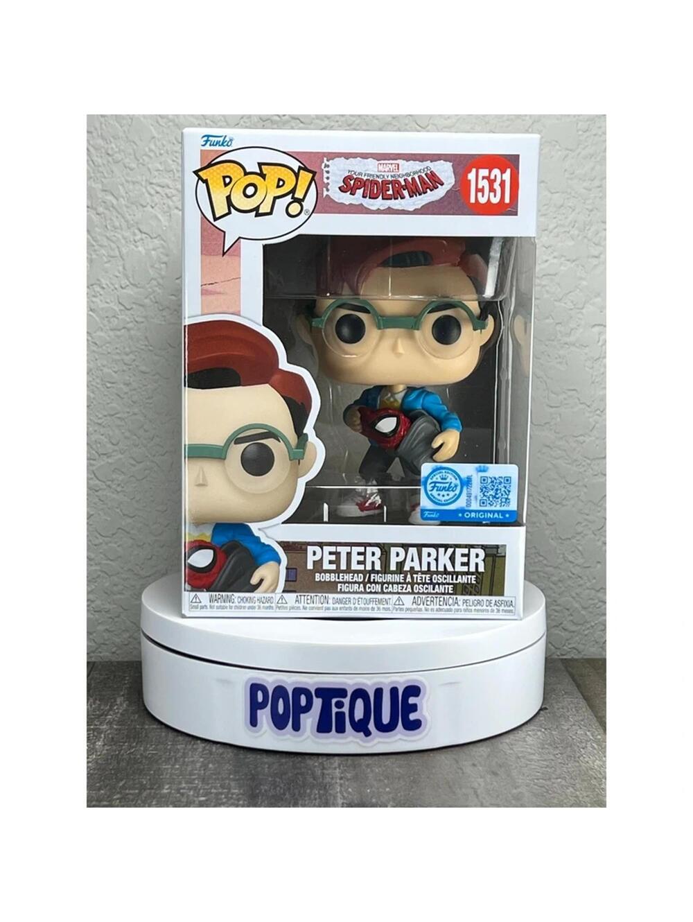 Your Friendly Neighborhood Spider-Man Peter Parker Funko Pop! #1531 - Exclusive